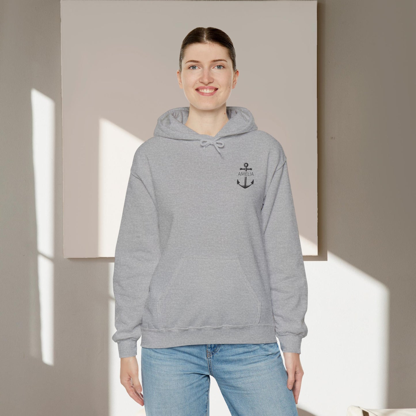 Personalized Anchor Hoodie