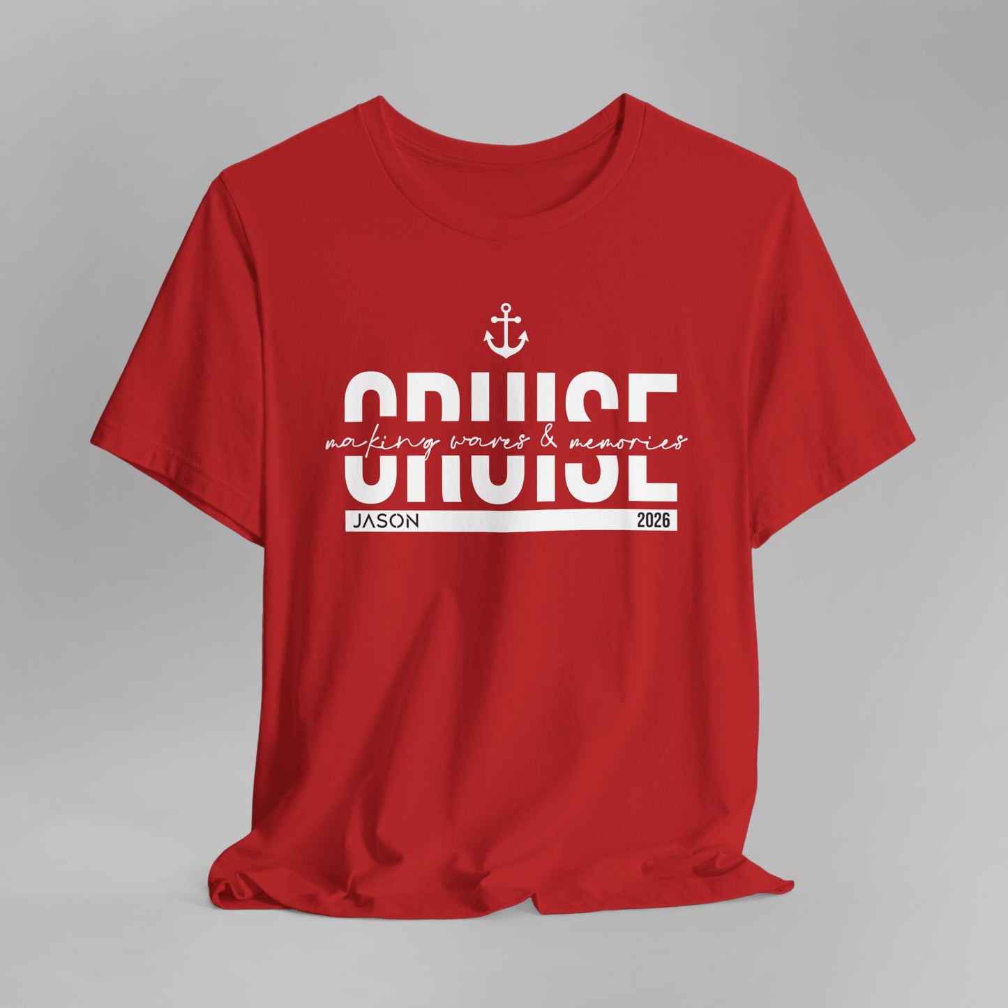 Personalized Cruise Shirt - Making waves & memories