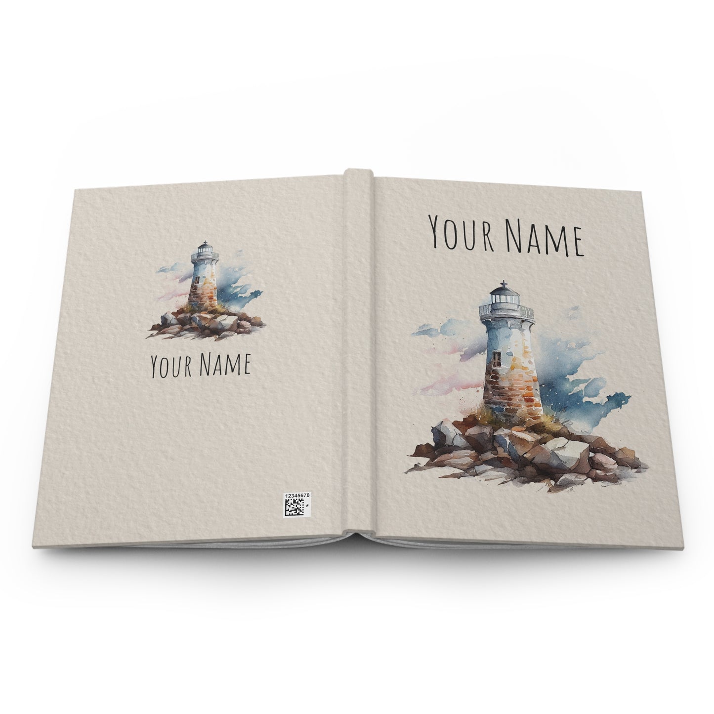 Personalized Lighthouse Journal
