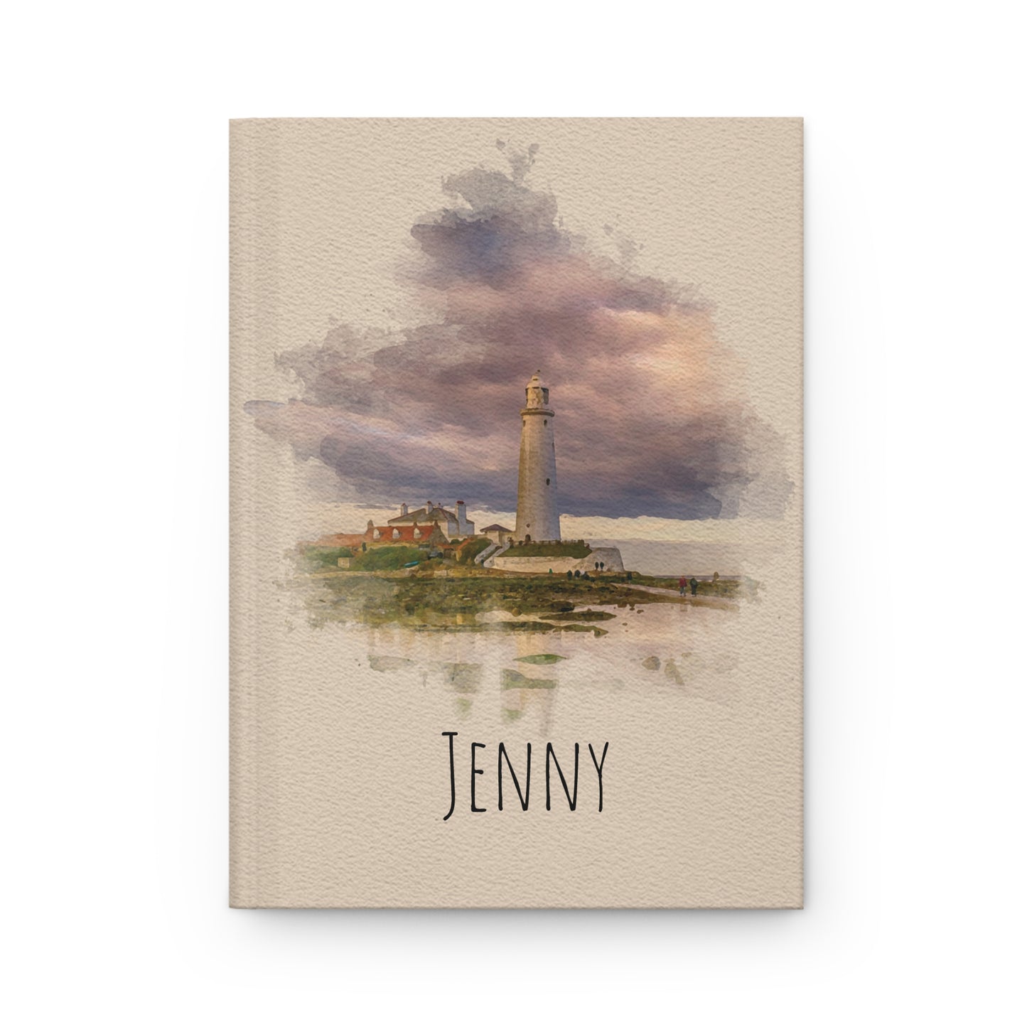 Personal Journal with Lighthouse and custom name
