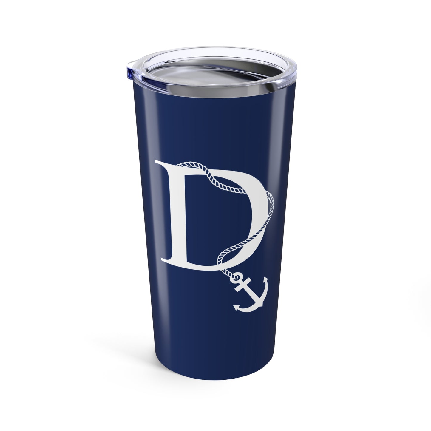 Nautical Monogram Tumbler 20oz