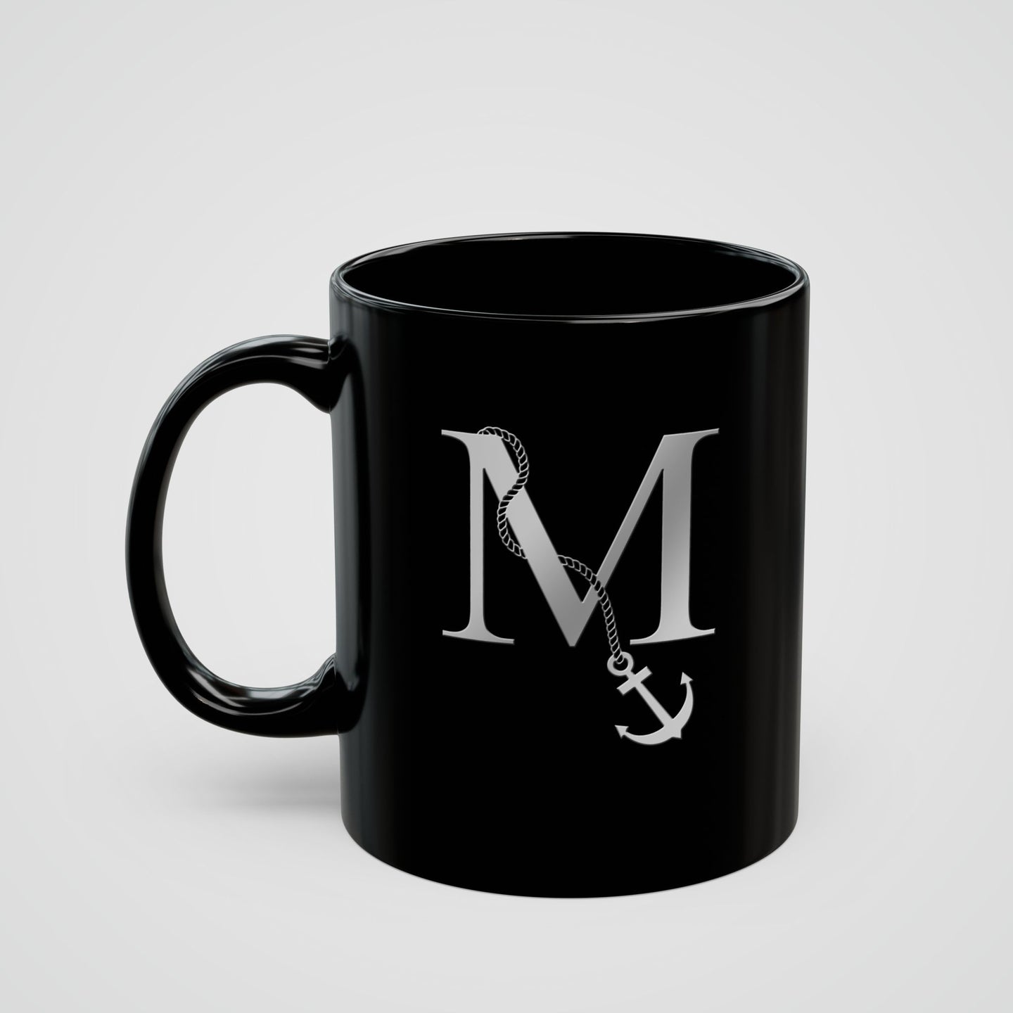 Nautical Monogram Mug