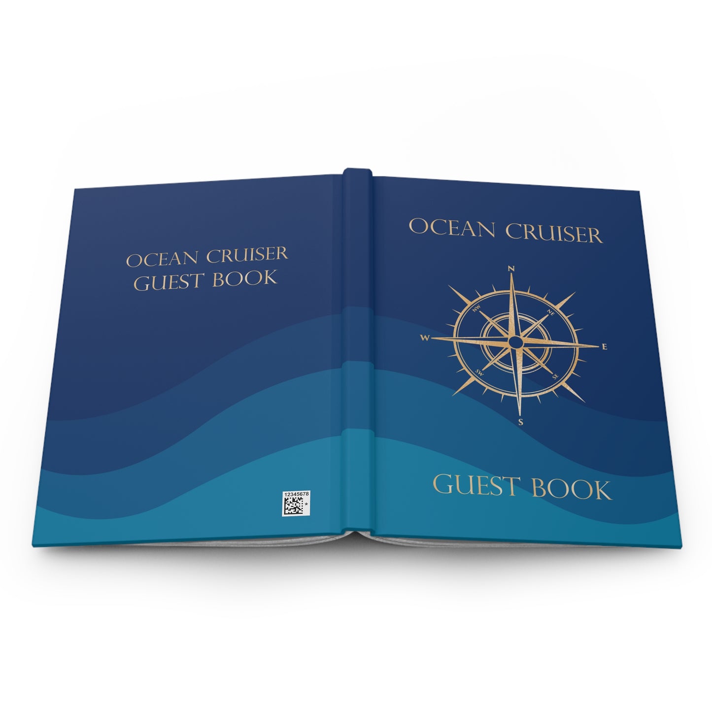 Guestbook with Custom Boat Name