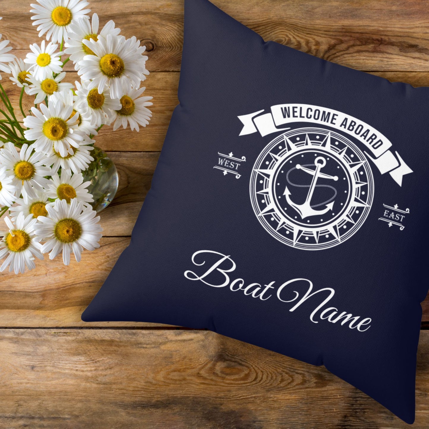 Nautical Pillow for Boat or Yacht