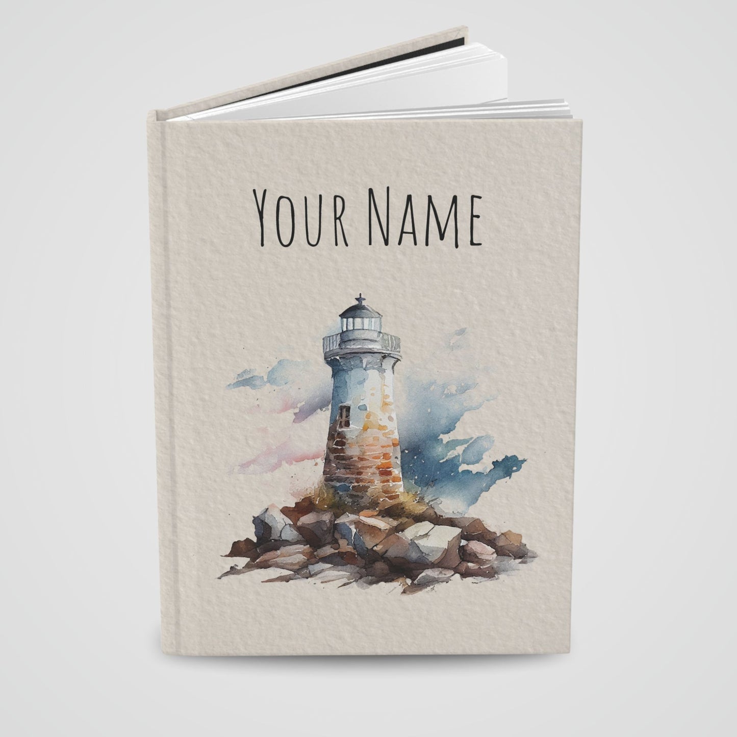 Personalized Lighthouse Journal