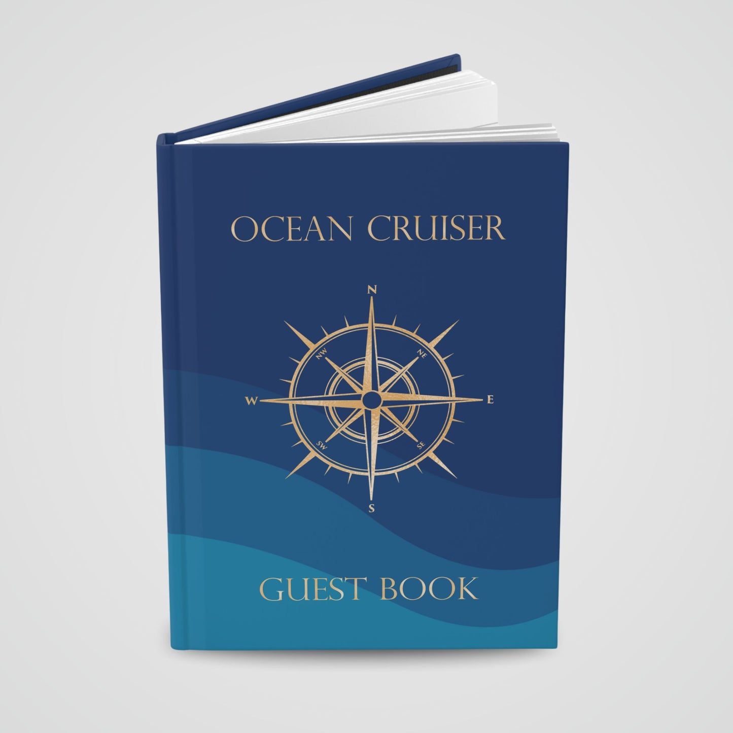 Guestbook with Custom Boat Name