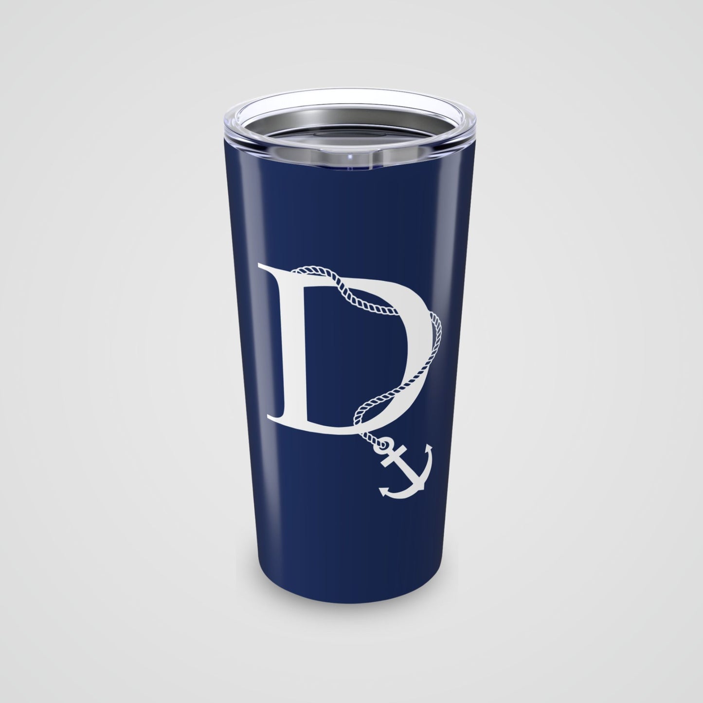 Nautical Monogram Tumbler 20oz