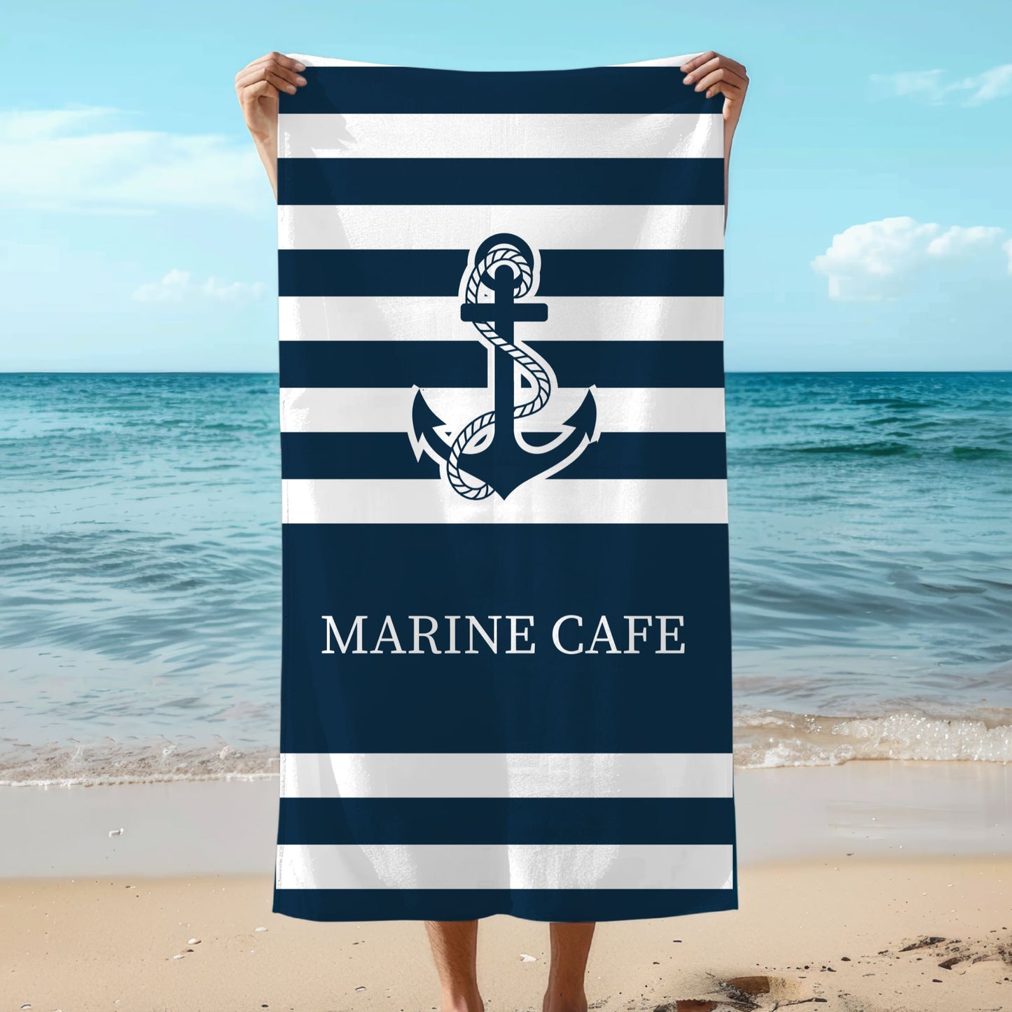 Nautical Anchor Towel