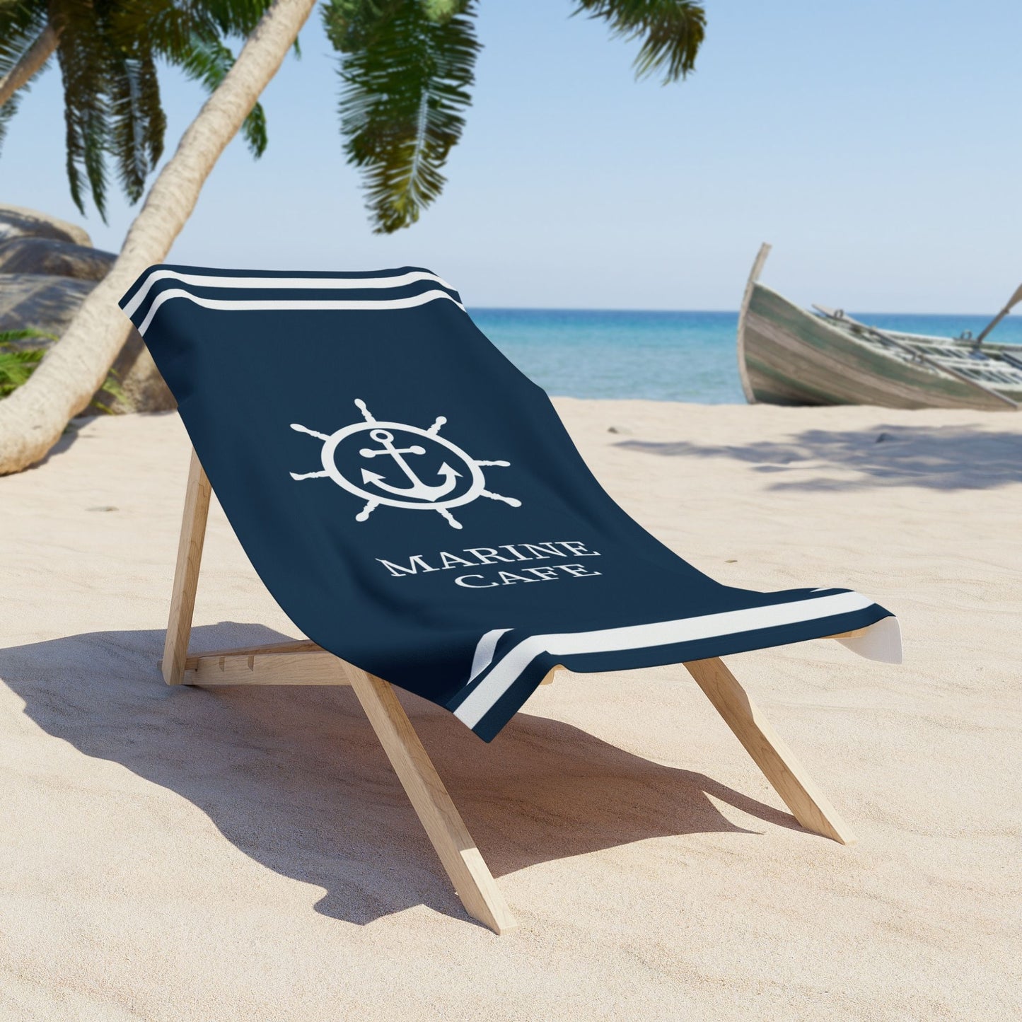 Nautical Ship Wheel Towel