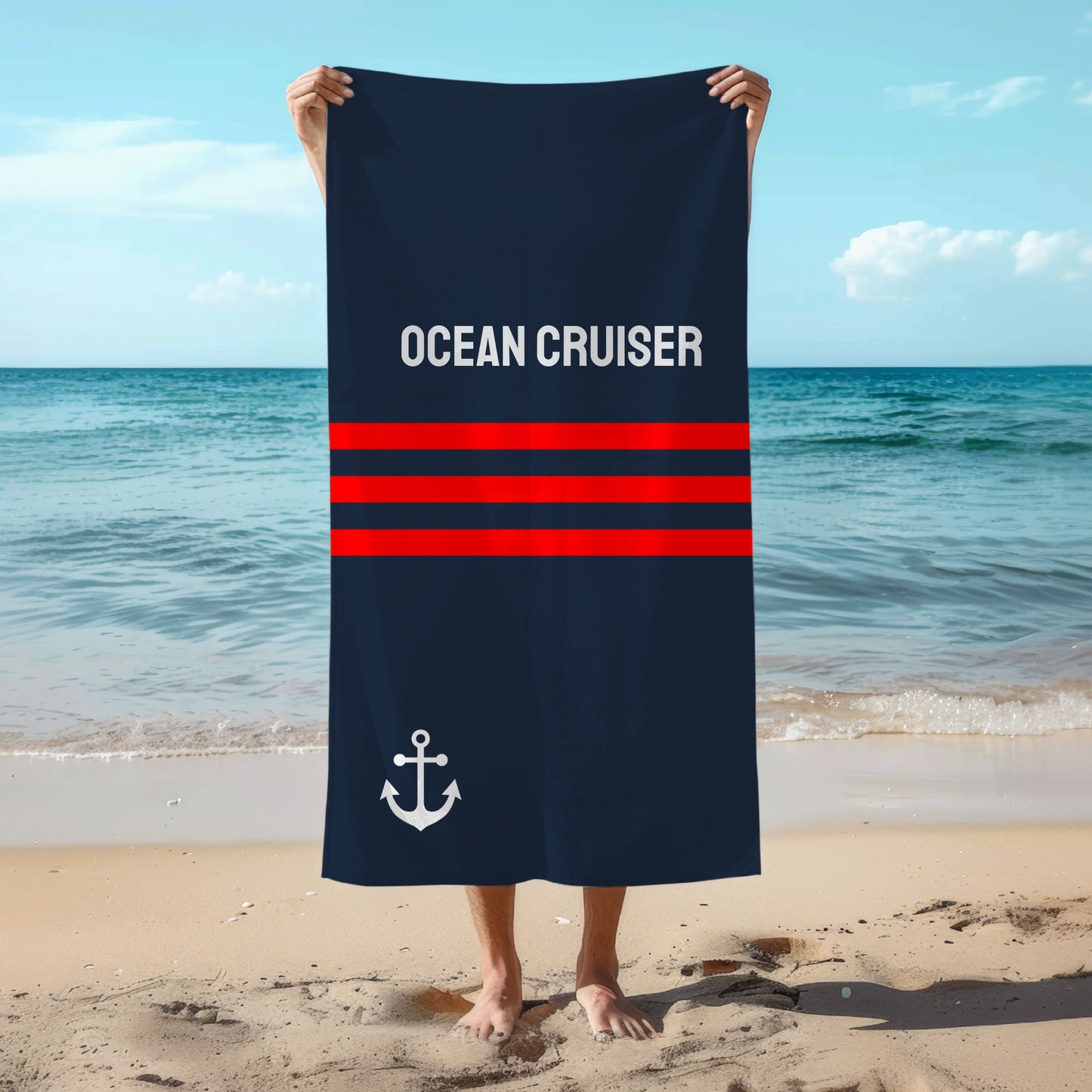 Nautical Beach Towel