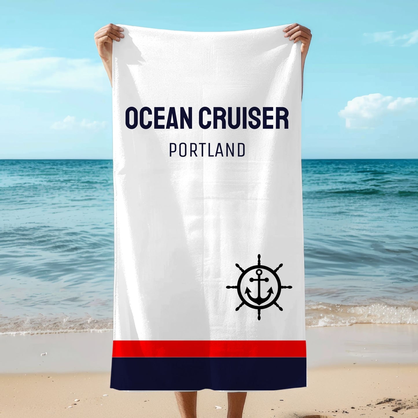 Personalized Boat Name Towel