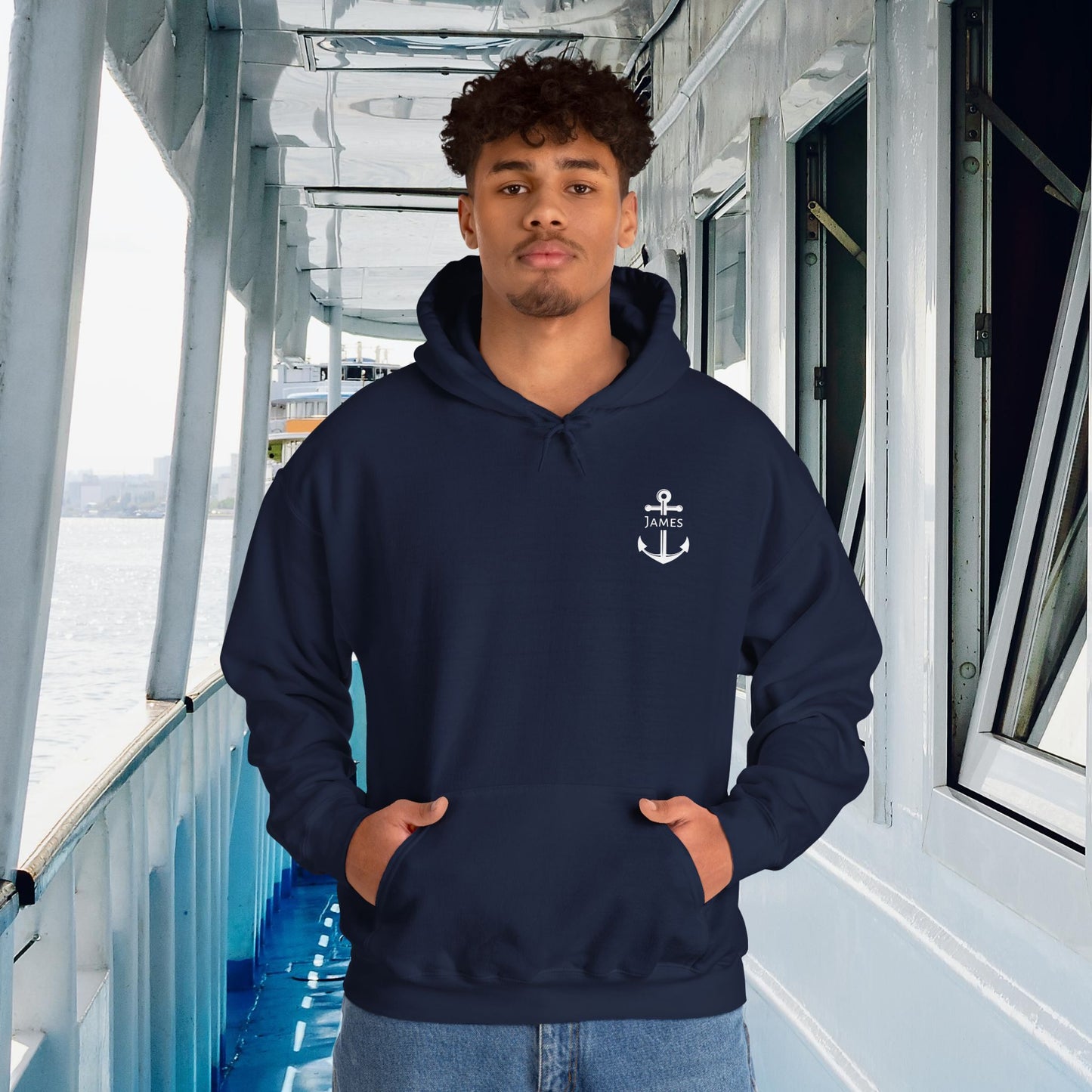 Personalized Anchor Hoodie