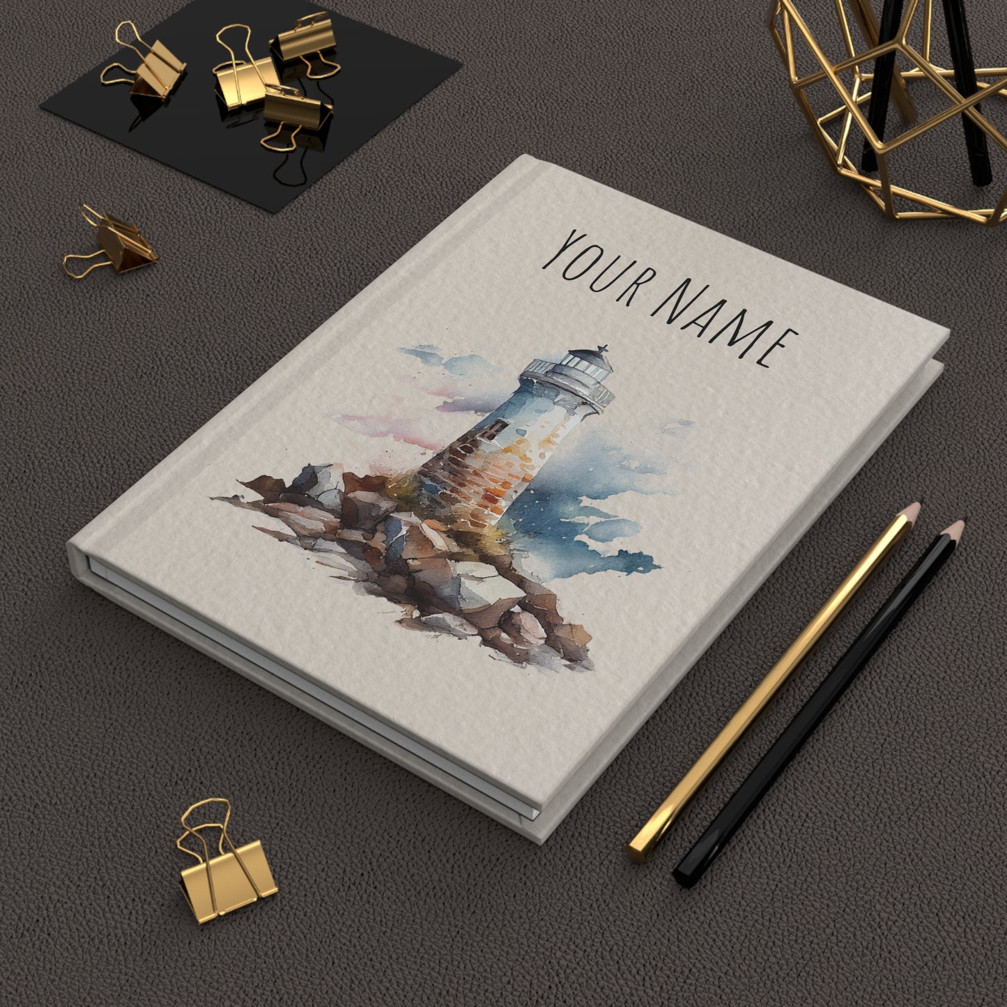 Personalized Lighthouse Journal