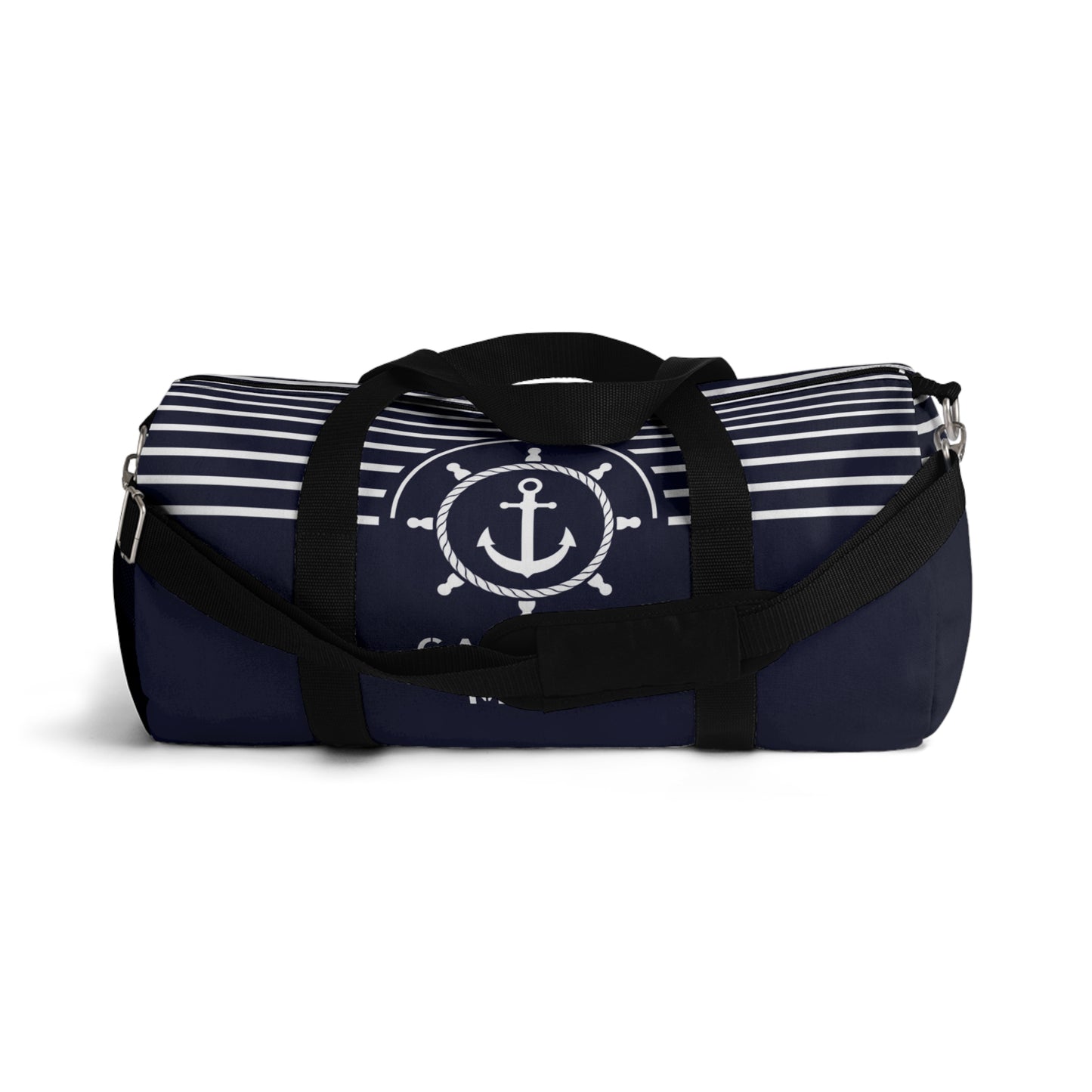 Anchor & Ship Wheel Duffel Bag – Personalized Nautical Sports & Travel Bag