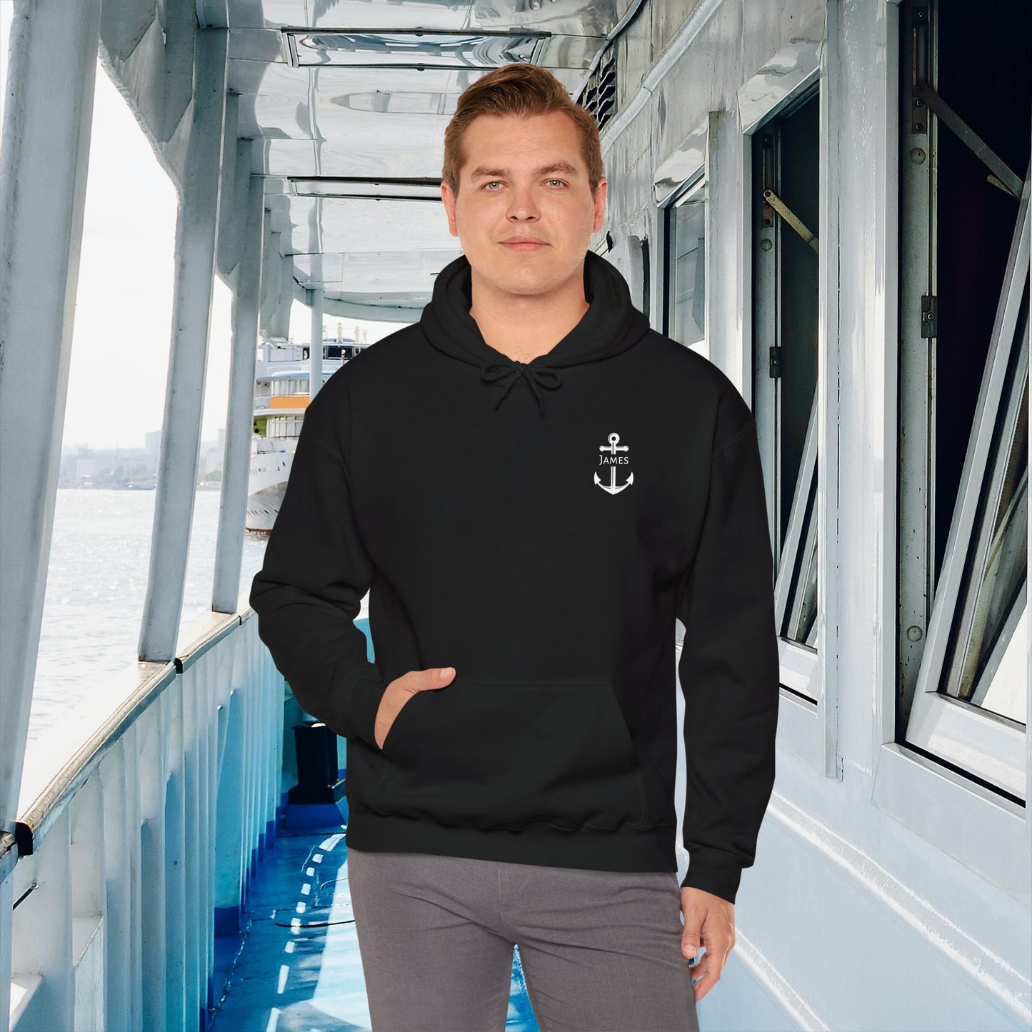 Personalized Anchor Hoodie