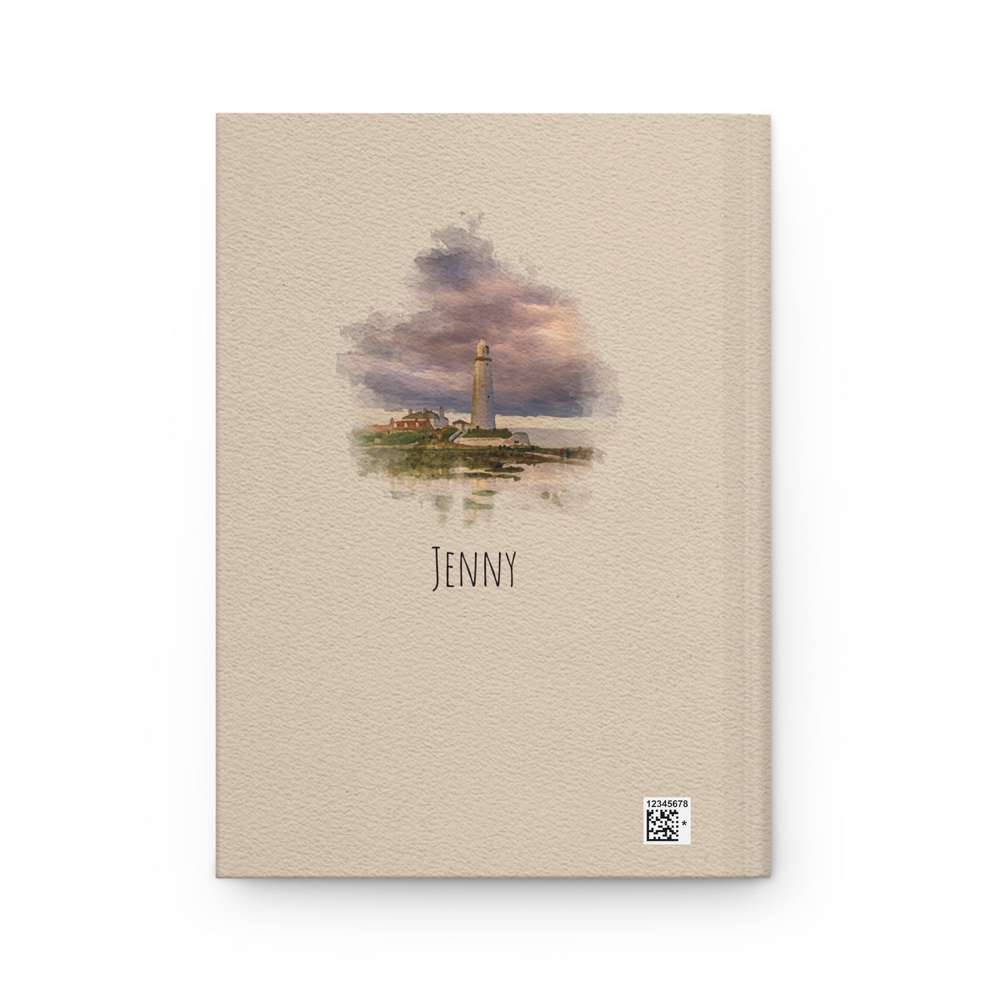 Personal Journal with Lighthouse and custom name