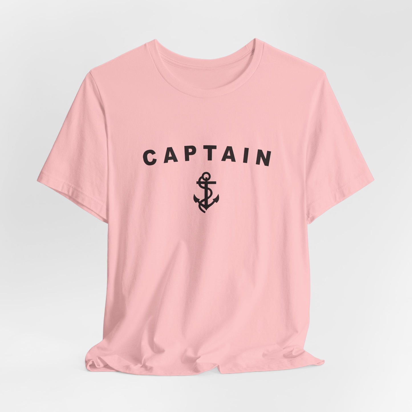 Captain T-shirt with Nautical Anchor