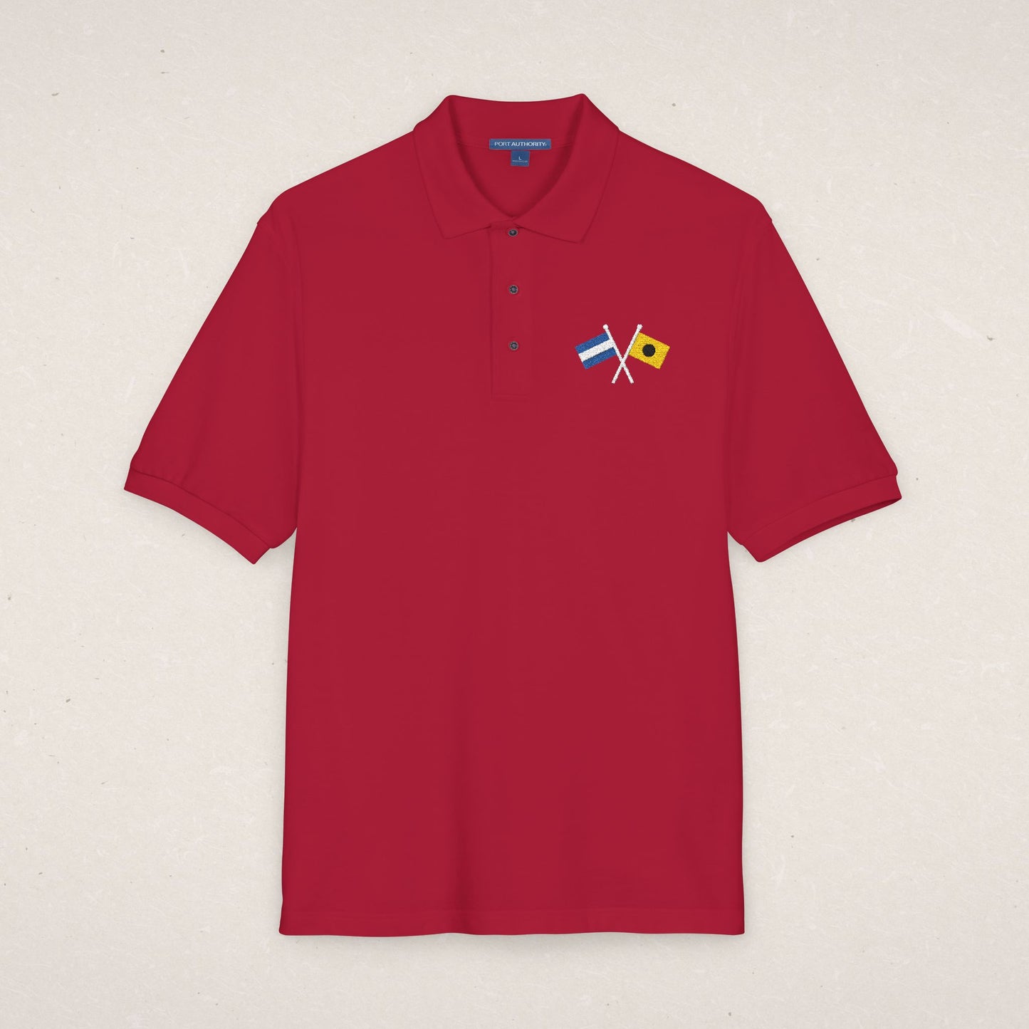 Personalized Nautical Signal Flag Polo Shirt