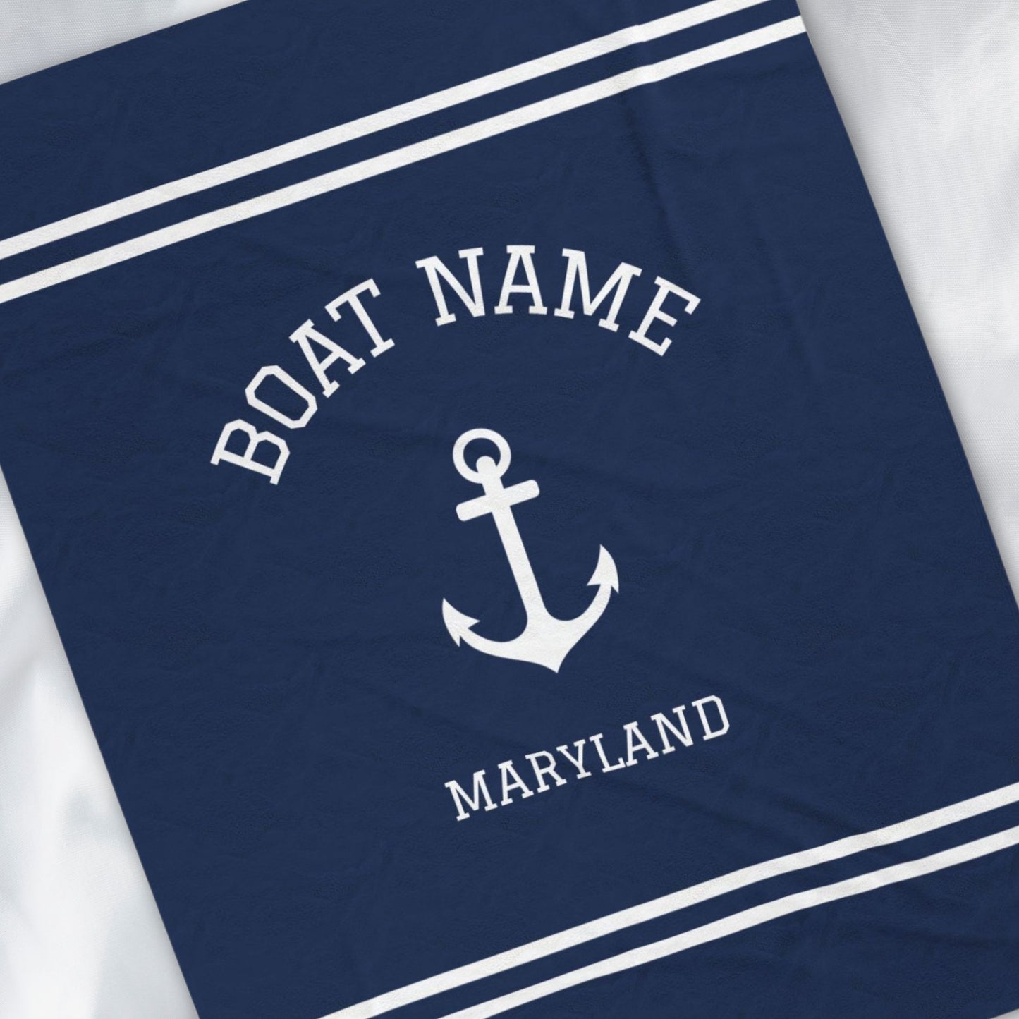 Personalized Anchor Blanket
