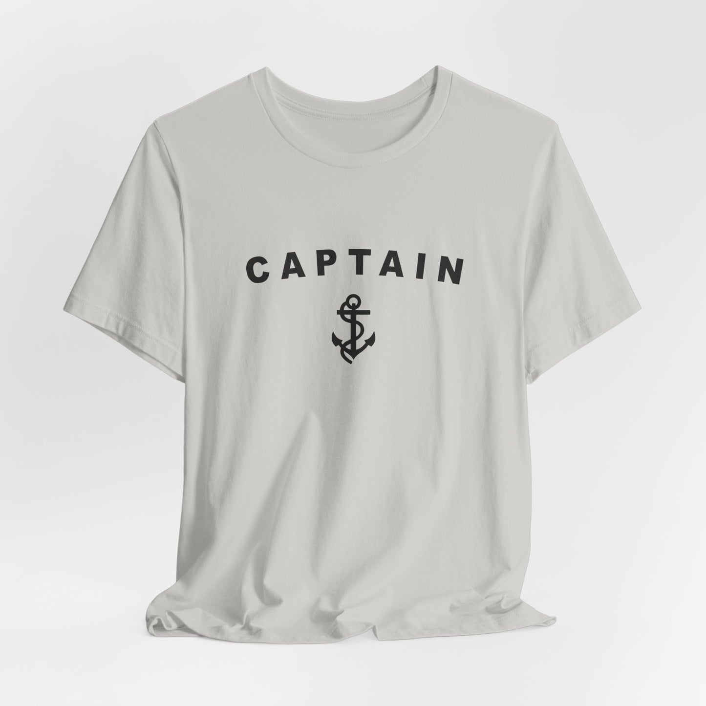 Captain T-shirt with Nautical Anchor