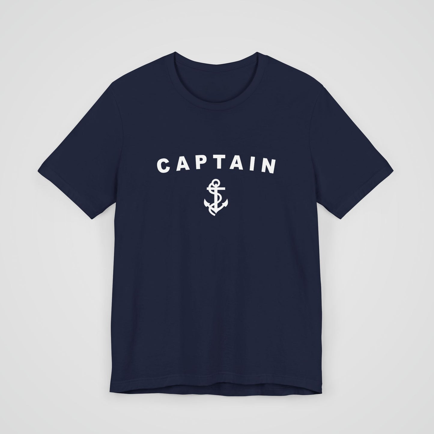 Captain T-shirt with Nautical Anchor