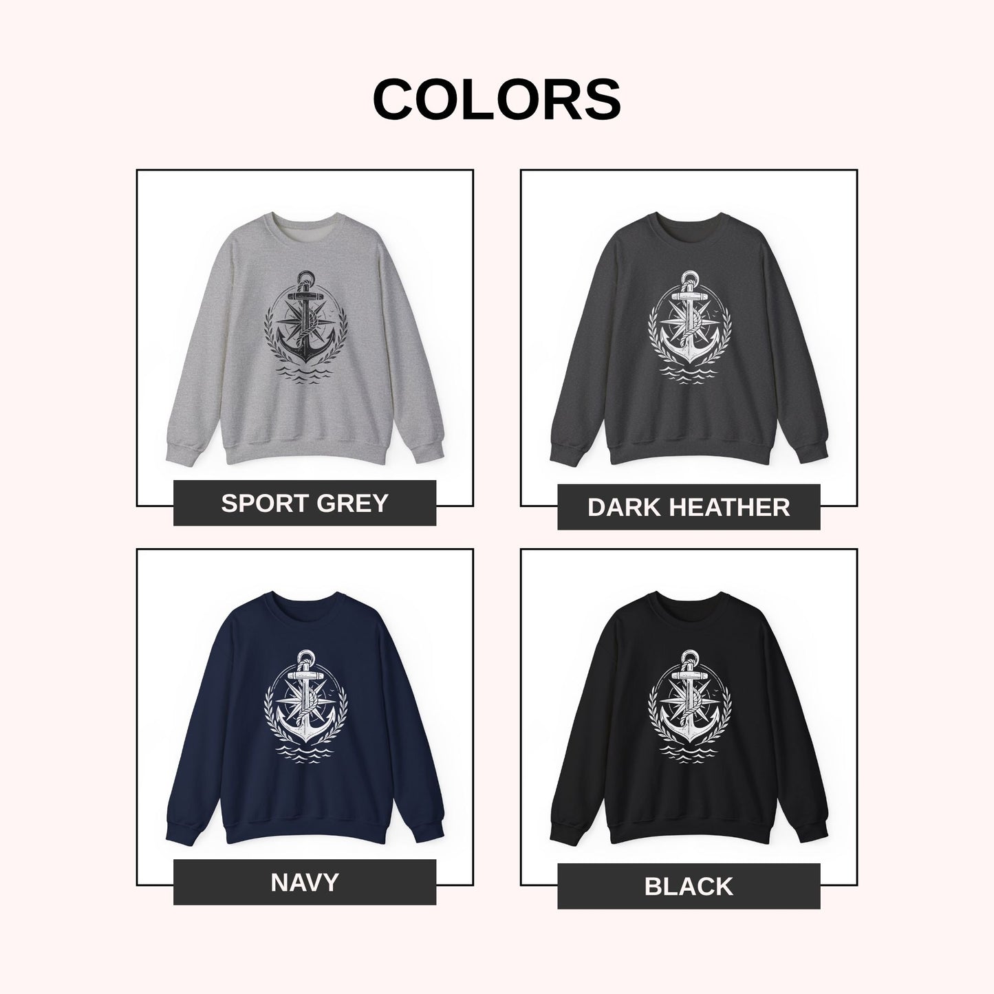 Nautical Anchor Sweatshirt