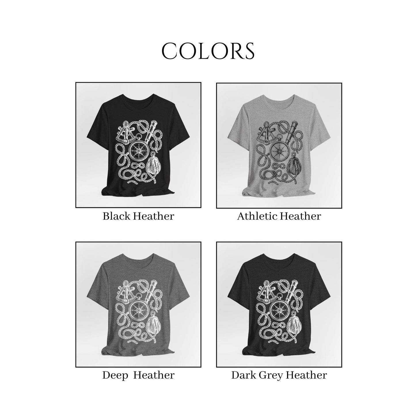 Nautical Compass Rope T-Shirt