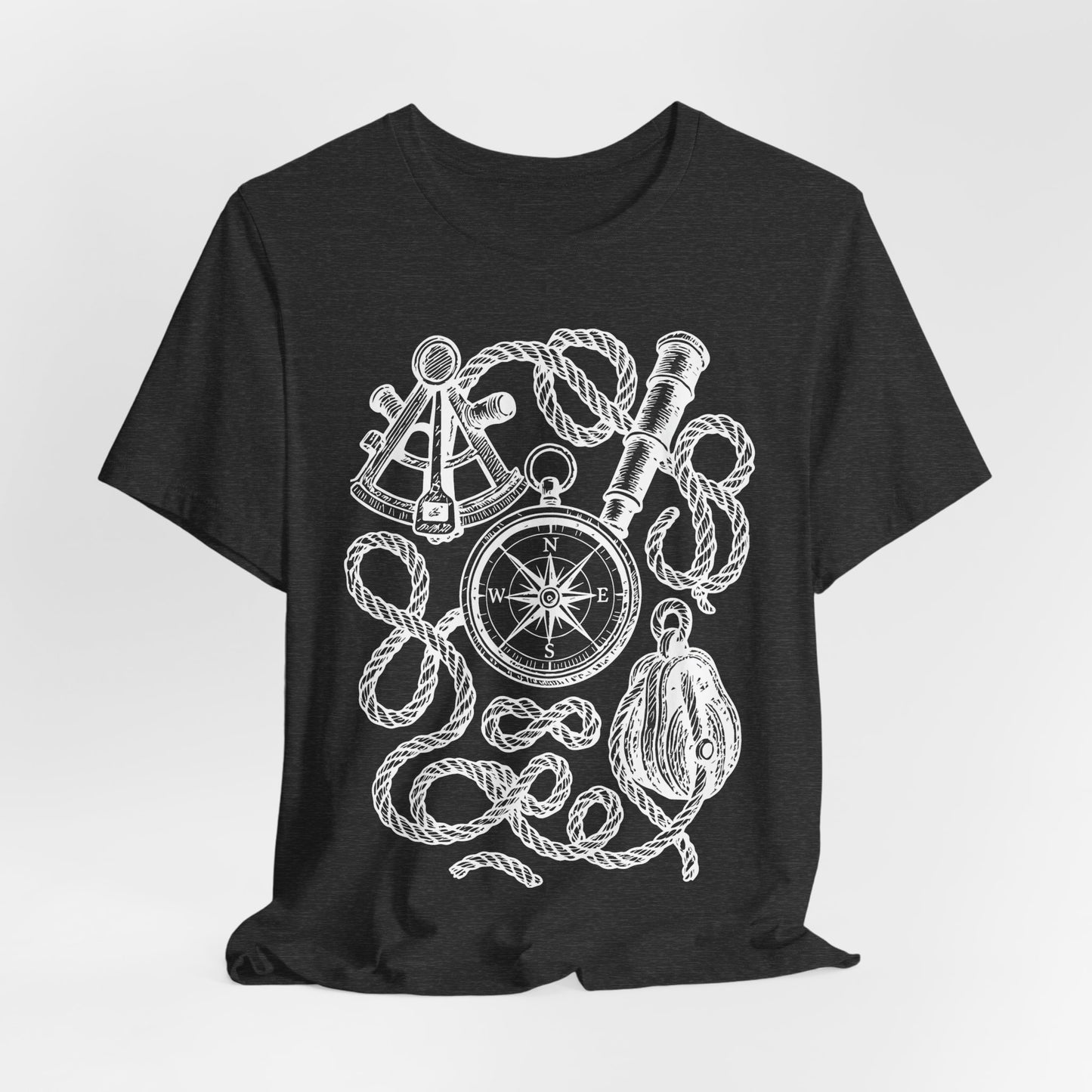 Nautical Compass Rope T-Shirt
