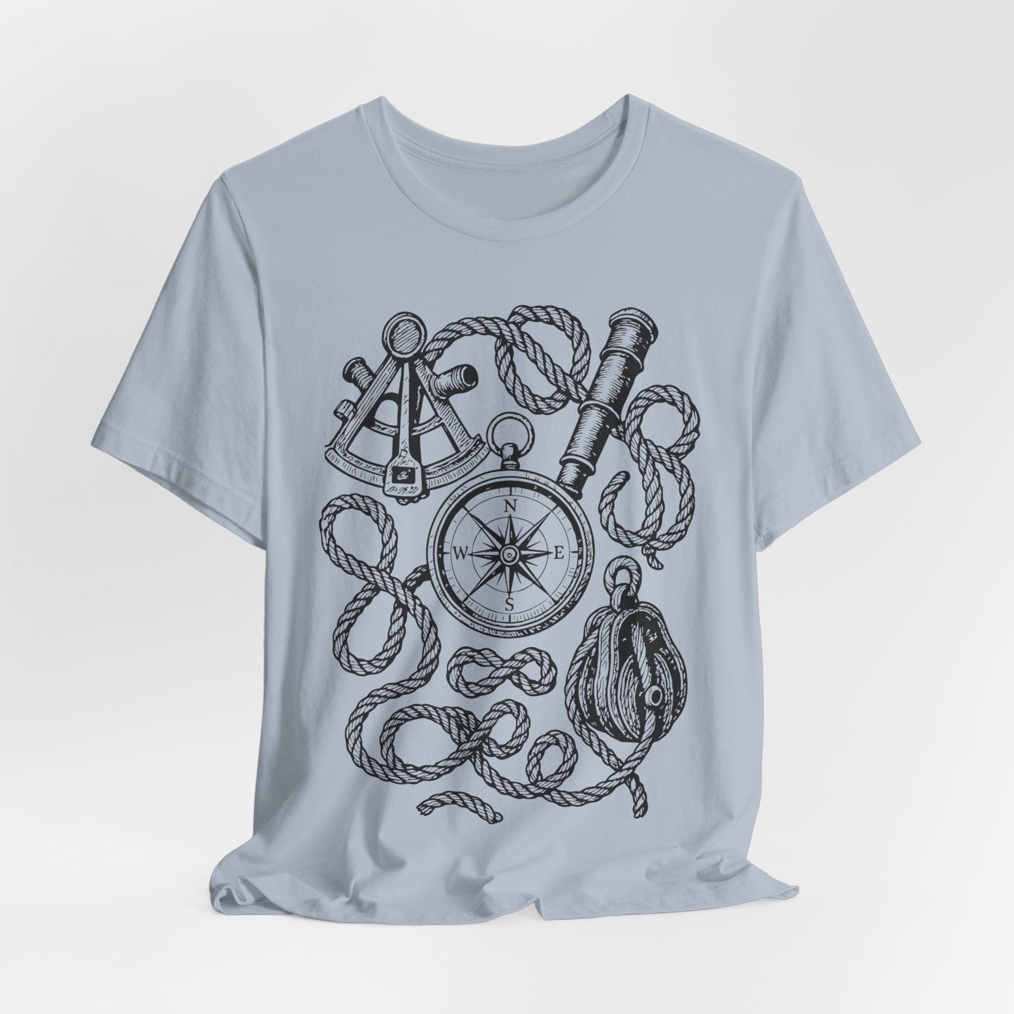 Nautical Compass Rope T-Shirt
