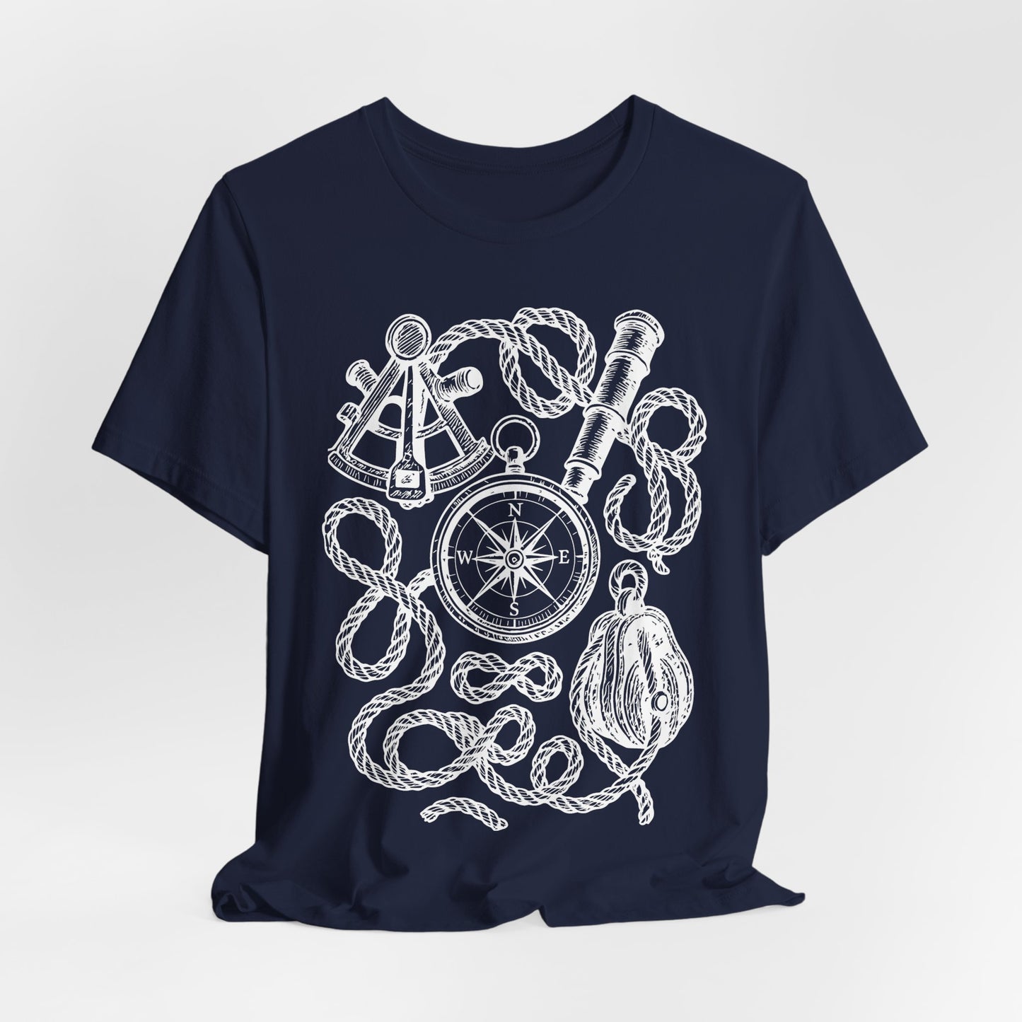 Nautical Compass Rope T-Shirt