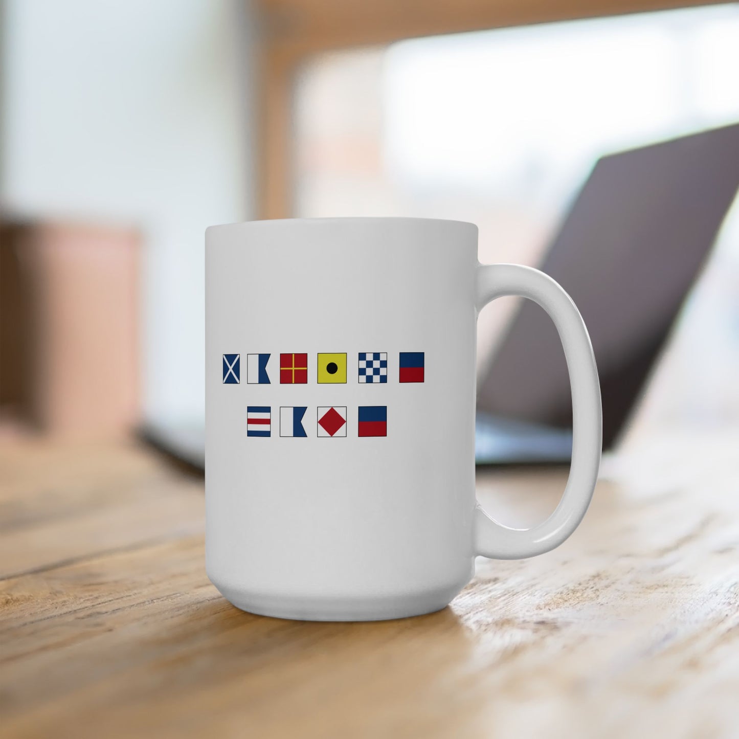 Nautical Flags Ceramic Mug 11oz