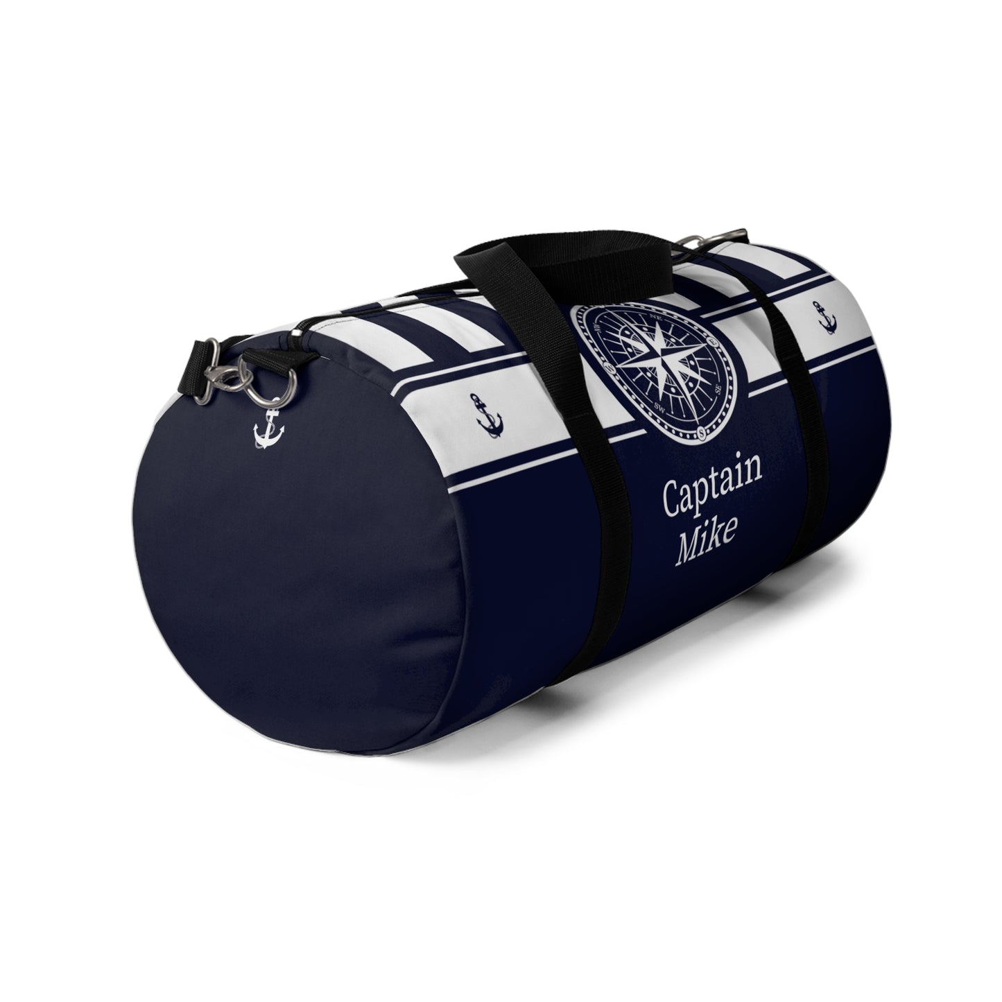 Nautical Compass Duffel Bag – Durable Sports & Travel Bag