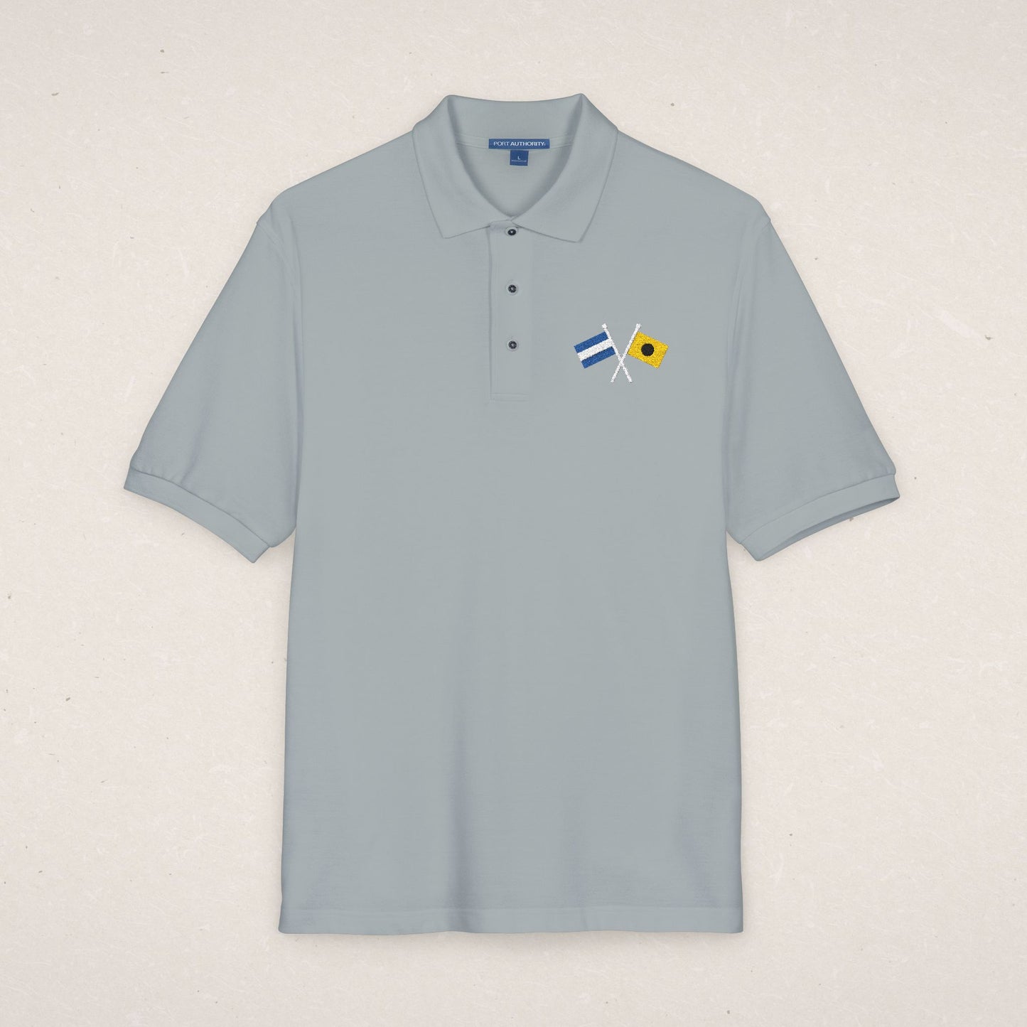Personalized Nautical Signal Flag Polo Shirt