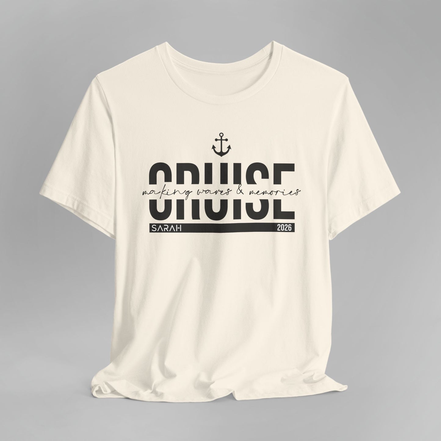 Personalized Cruise Shirt - Making waves & memories