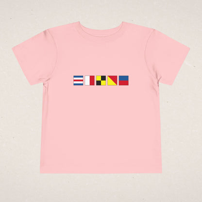 Nautical Flags Toddler T-Shirt