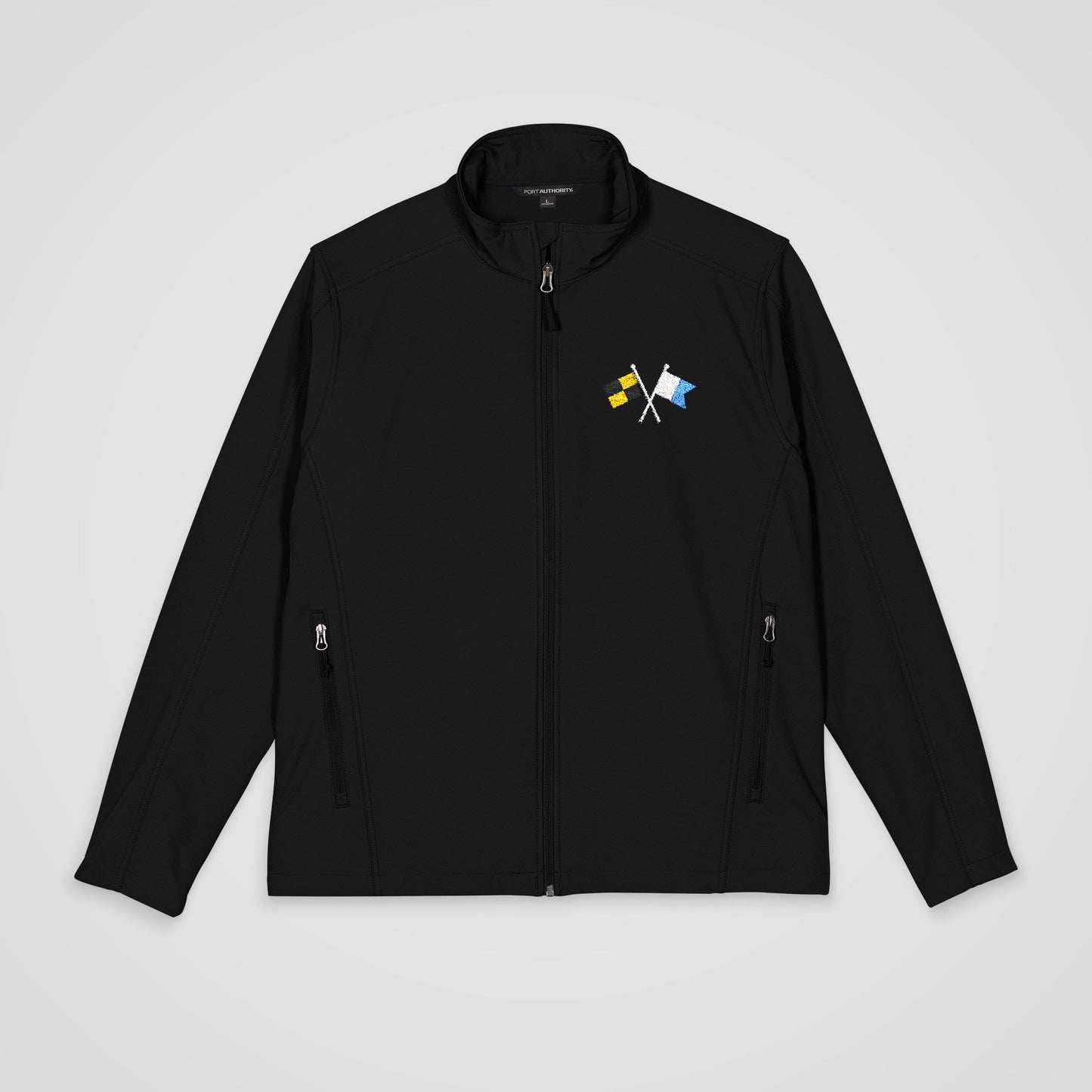 Personalized Nautical Flags Soft Shell Jacket