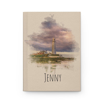 Personal Journal with Lighthouse and custom name
