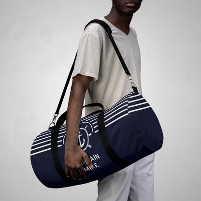 Anchor & Ship Wheel Duffel Bag – Personalized Nautical Sports & Travel Bag