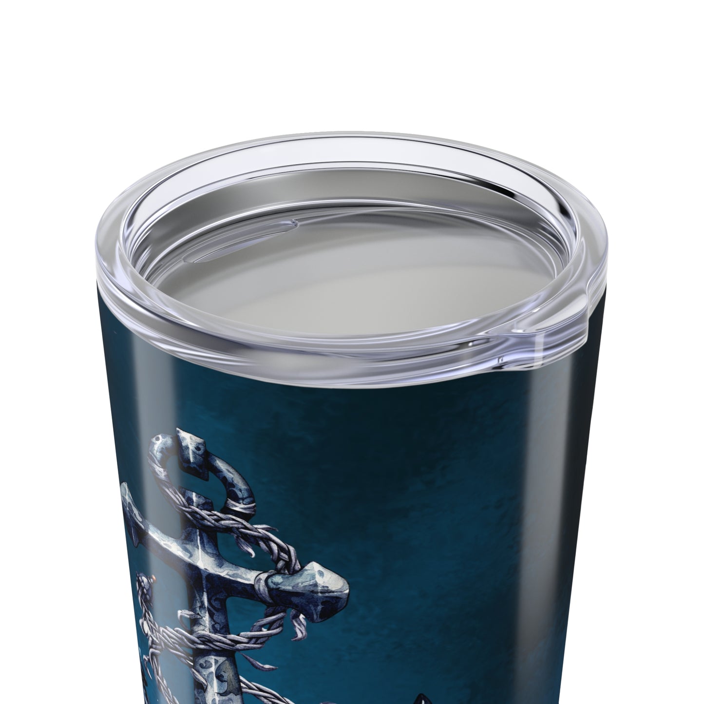 Personalized Nautical Tumbler 20oz with Anchor