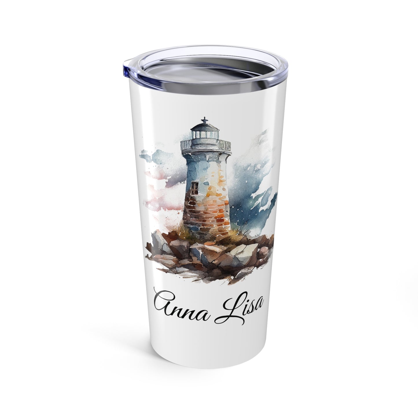 Personalized Lighthouse Tumbler 20oz