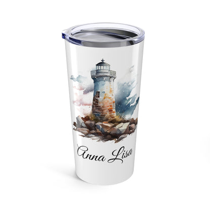 Personalized Lighthouse Tumbler 20oz