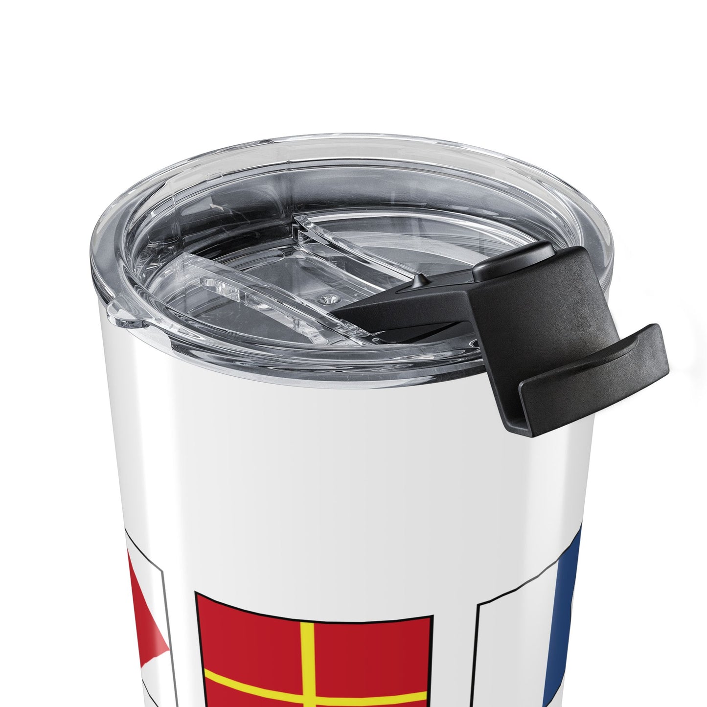 Personalized Nautical Flags Tumbler, 20oz Stainless Steel