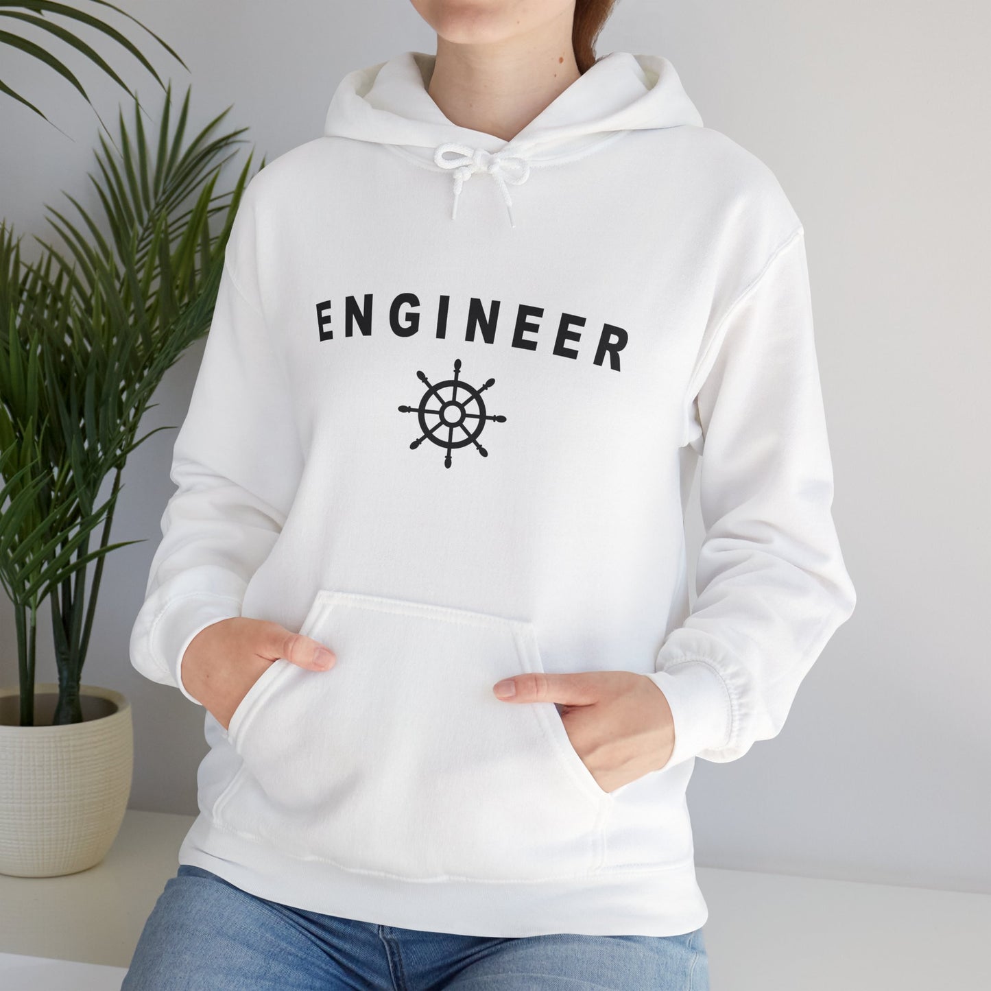 Nautical Engineer Hooded Sweatshirt