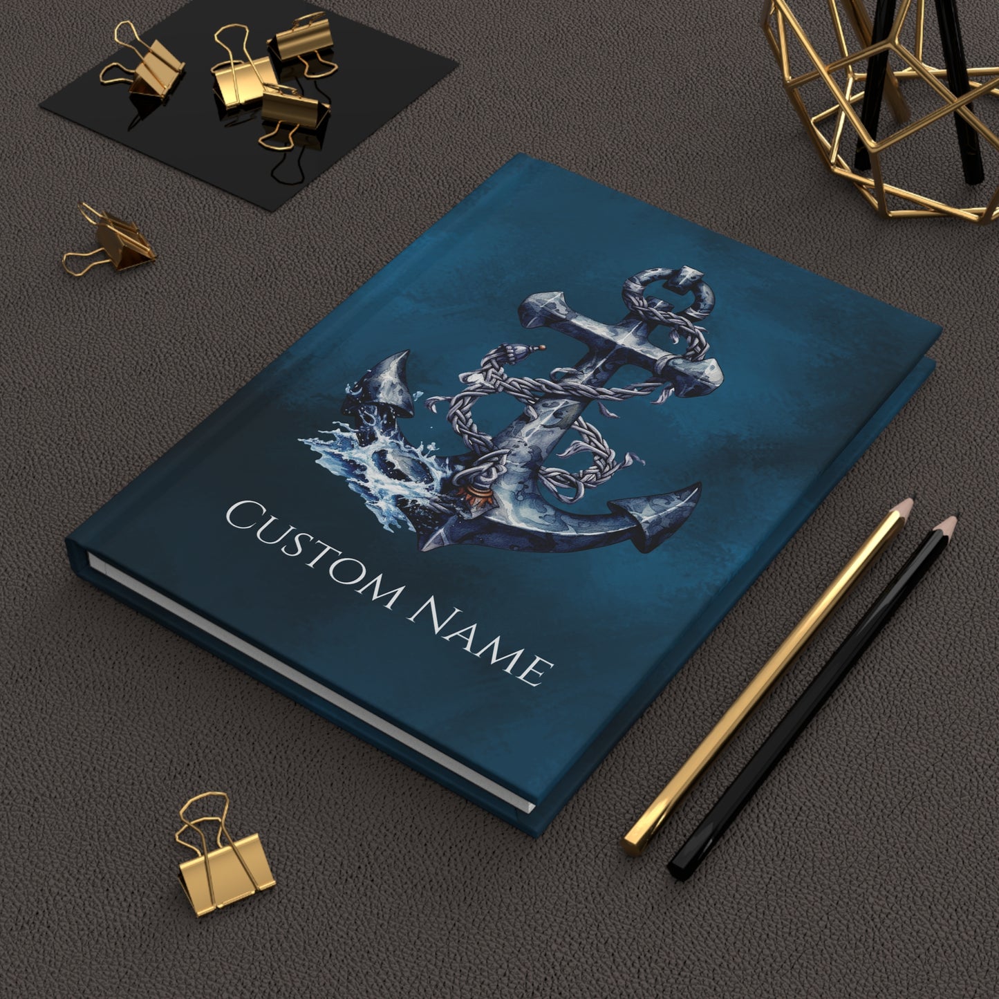 Personalized Nautical Notebook