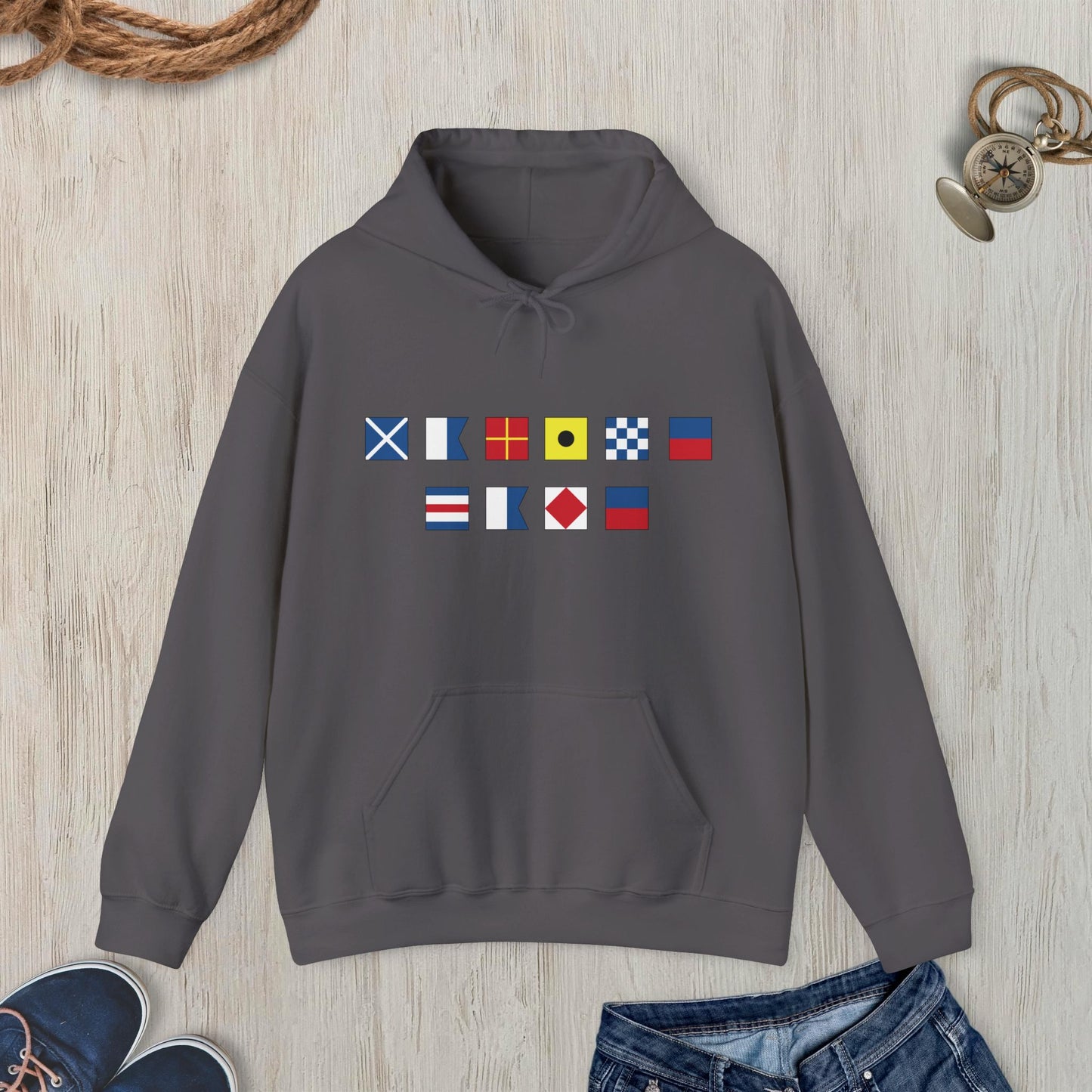 Nautical Flags Hoodie