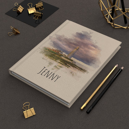 Personal Journal with Lighthouse and custom name
