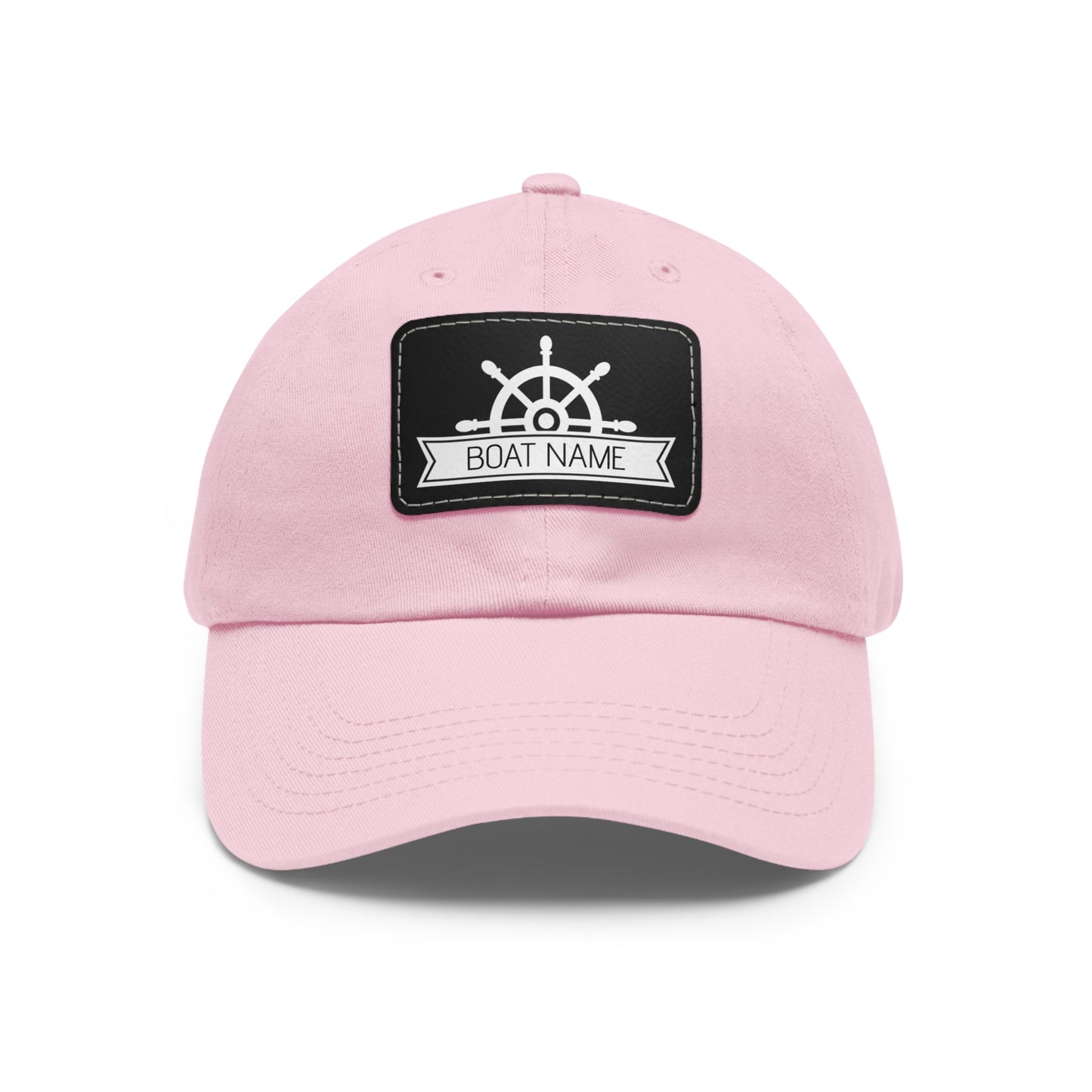 Personalized Dad Hat with Boat Name