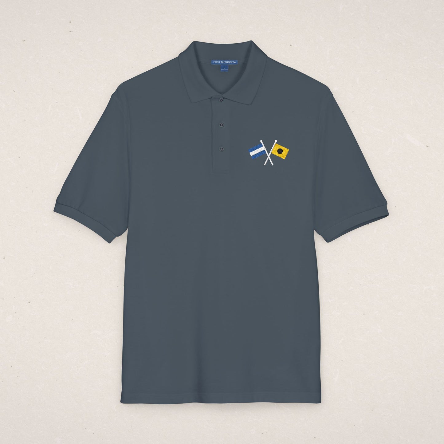 Personalized Nautical Signal Flag Polo Shirt