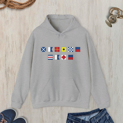 Nautical Flags Hoodie