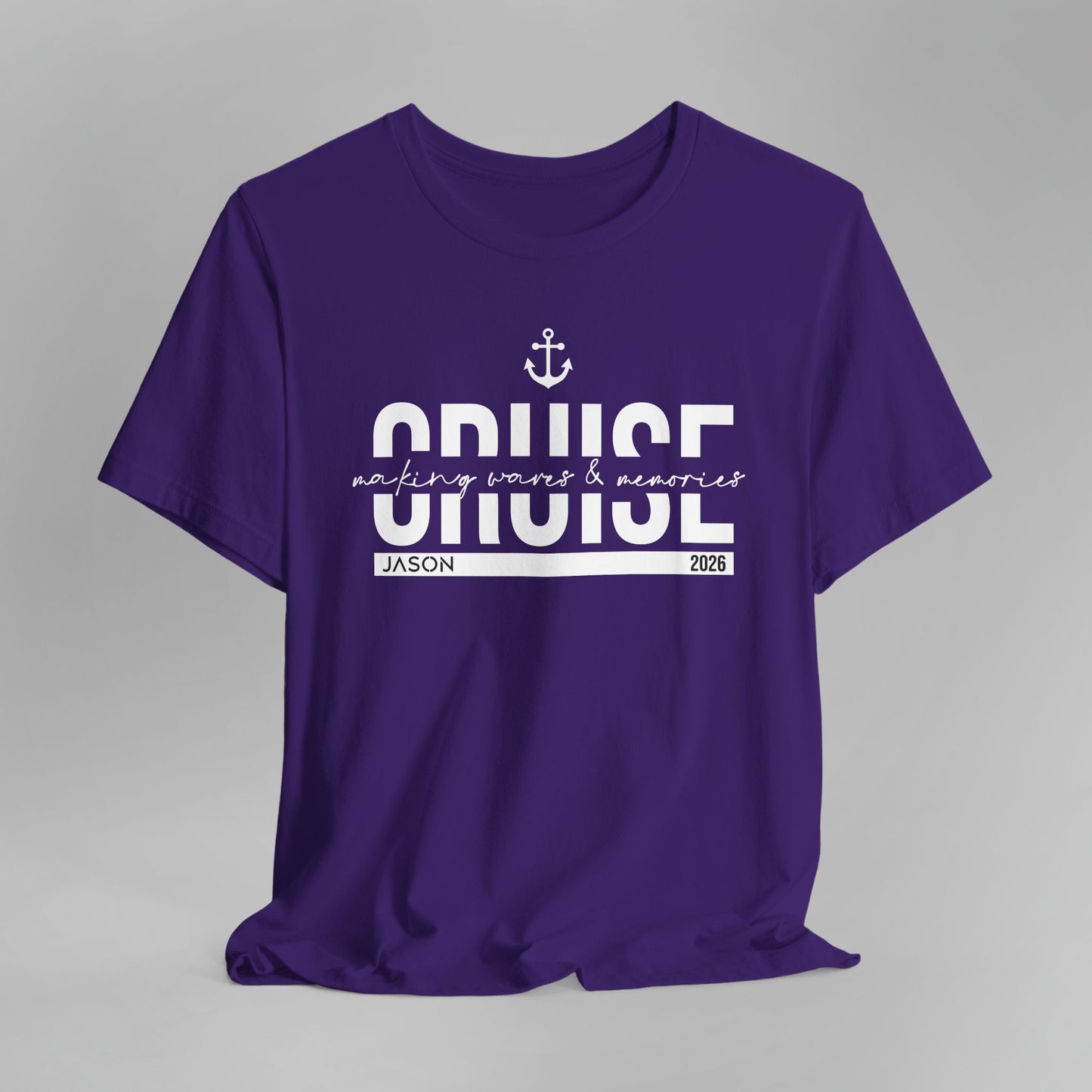 Personalized Cruise Shirt - Making waves & memories